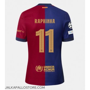 Barcelona Raphinha Belloli #11 Kotipaita 2024-25 Lyhythihainen